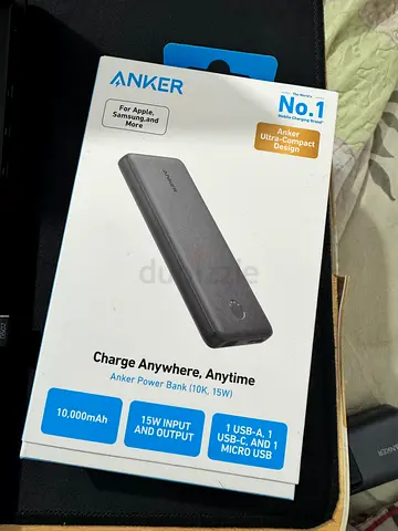Anker Power Bank - Compact 10,000mAh portable