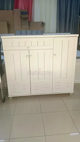 Stylish White Wooden Cabinet for Sale