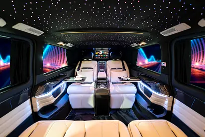 NEW ARRIVAL 2026 MODEL VIP MERCEDES GCC V300 with ADDITIONAL REAR AC - 2 Years Warranty by VLINE