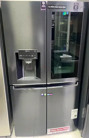 LG latest model INSTAVIEW  french door refrigerators 4 door styles with water depanser and ice maker