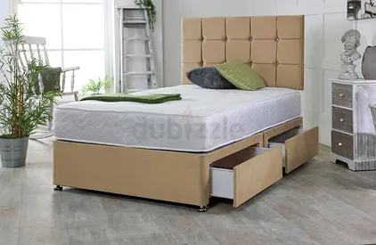 Double Size Brand New Fully Custom Made Bed with 2 Drawers