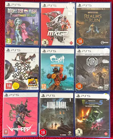 Ps5 games 75 dhs