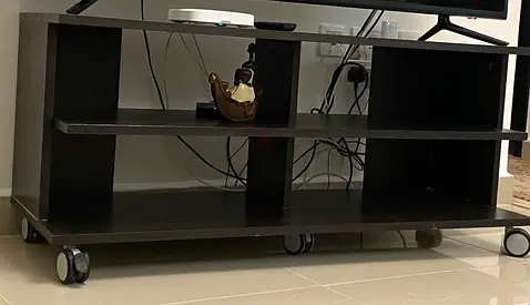 tv tables and 6 drawer