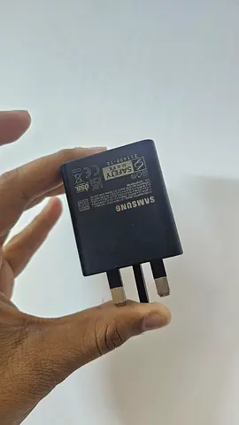 Samsung 45 watt charger (black) with box