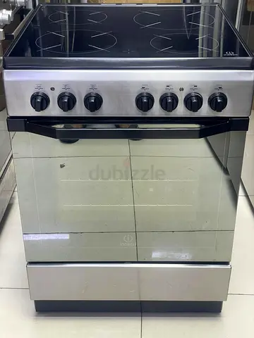 INDESIT latest model full electric ceramic 4 hobs cooking range 60X60 stove