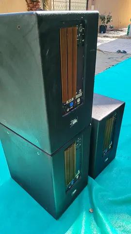 3 speakers of  Danley sound CS30