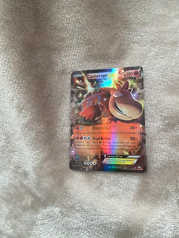 Pokémon Camerupt EX Card – Great for Kids / Collection