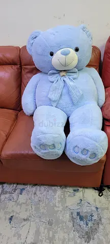 Extra Large Soft Blue Teddy Bear
