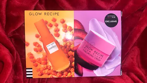 unopened glow recipe skincare products from sephora