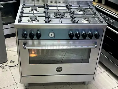 BERTAZZONI latest model full gass with fan 5 burner cooking range oven fan stove full heavy duety 90
