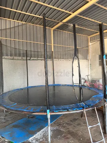 Outdoor Trampoline with Safety Net