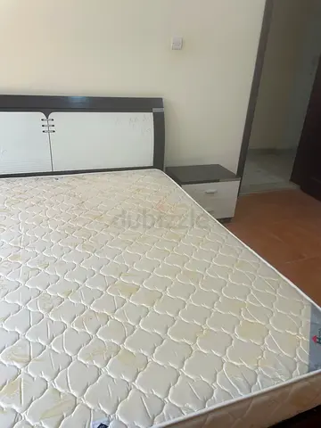 Comfortable  King Size Bed with Mattress, Matching Lockers and dressing  table with Mirror