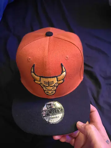 Chicago bulls cap (Autum breeze retro cap)