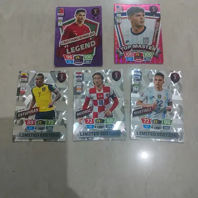 Adrenalyn Xl Football Cards: Rare Cards Bundle