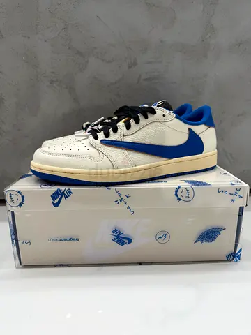 Air Jordan 1 Low x Travis Scott x Fragment Military Blue 8 to 12 us