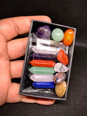 Assorted Healing Crystals Set