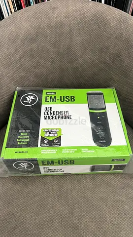 Mackie EM-USB Condenser Microphone,