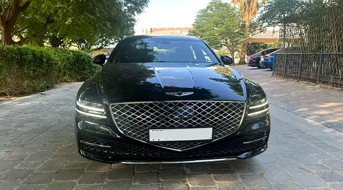 2023 Genesis G80 2.5T Sport Prestige (USA Spec) — Black  — 33,000 km
