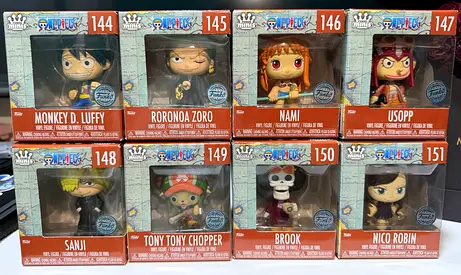 Funko Minis One Piece Vinyl Figure Complete Collection 144-151
