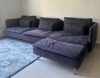 IKEA SÖDERHAMN dark grey L shaped Sofa