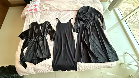 Dresses all together 200 aed