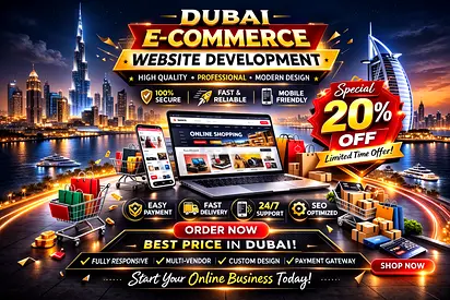Premium E-Commerce Website Development in Dubai – High Quality Professional Online Store | Only 700