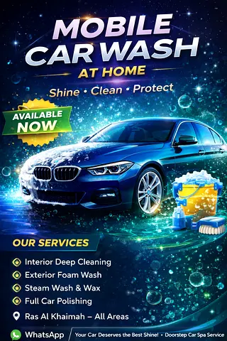 MOBILE CAR WASH AT HOME