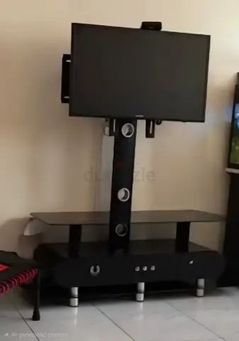 Modern Flat Panel Television and Stand