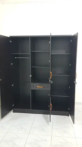 3 door Cabinet with Multiple Compartments