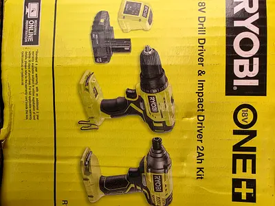 Ryobi Drill driver and impact driver