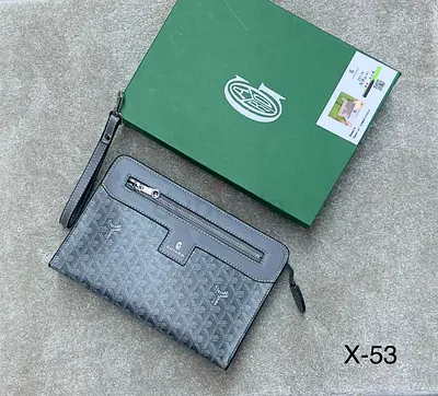 Goyard clutch or pouch
