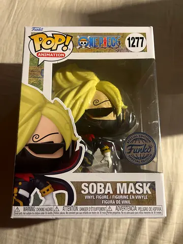 Funko Pop! Soba Mask Figure - One Piece Collectible