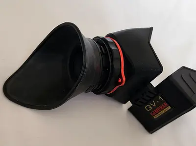 KAMERAR QV-1M DSLR CAMERA LCD VIEW FINDER + HAGUE STABILISERS x 2 - NEW NEVER USED – JUST Dhs 100