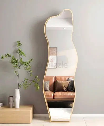 Stylish Curved Full-Length Mirror for Your Home