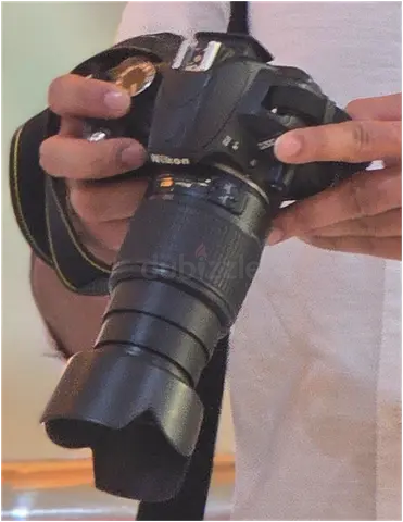 Nikon D3100 DSLR Camera with 55-200 Lens