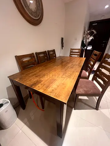 Dining table 6 seater