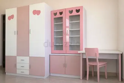Charming Pink and White Furniture Set