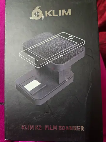 KLIM K2 Mobile Film Scanner 35mm - Positive  Negative, Slide and Photo Scanner - 35mm Film Developi