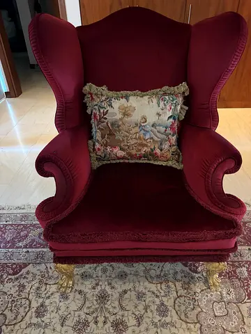 Wingback Signature chairs by Romeo of Paris