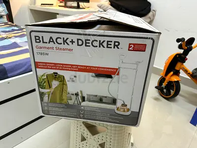 Black+Decker Garment Steamer - 1785W for Quick Touch-Ups