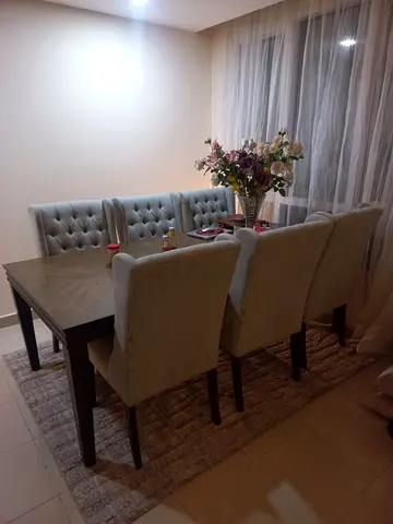 Dining Table with six chairs