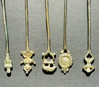 Antique Decorative Metal Spoons