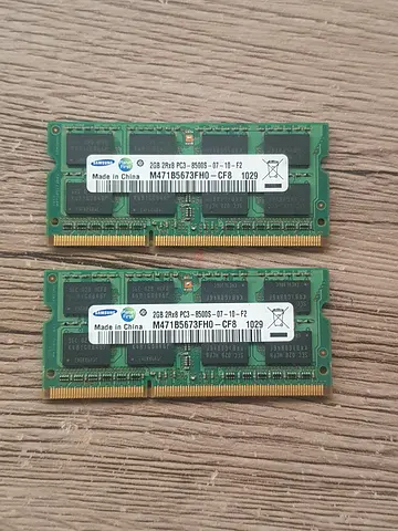 2×2 gb ddr3 laptop ram