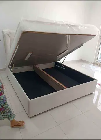 Brand New Luxury King Size Fully Customisable Hydraulic Storage Bedframe