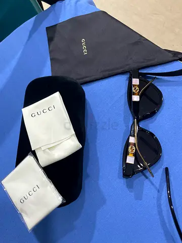 Gucci Sunglasses with Case and Accessories