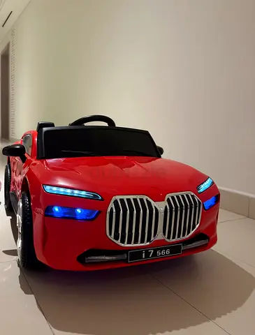 Kids Electric Ride-On Car - Red Luxury Model