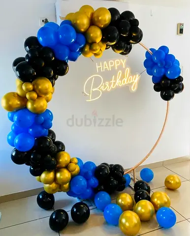 Balloons decorations services Available