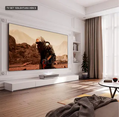 Hisense 120 inch Smart Laser TV 4K with ALR Screen 120L5H