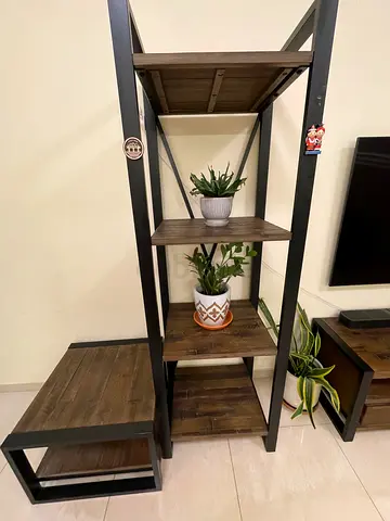 Stylish Wooden Bookshelf