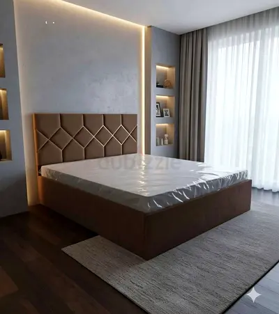 Elegant Modern king size family bed Dubble bed and medical mattress with storage single bed